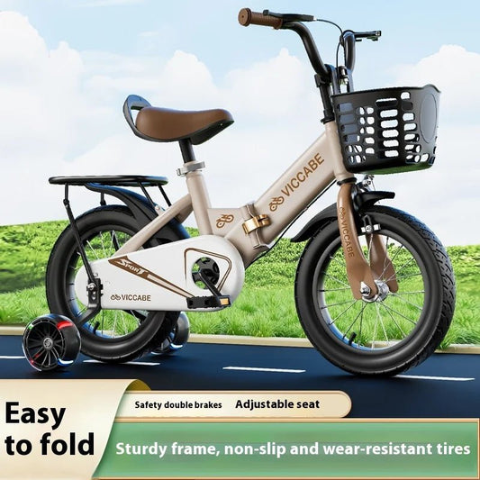 Children's Bicycle2 - 9Year - old children's bicycles for girls and boys, foldable bikes - Walmarkettt.com