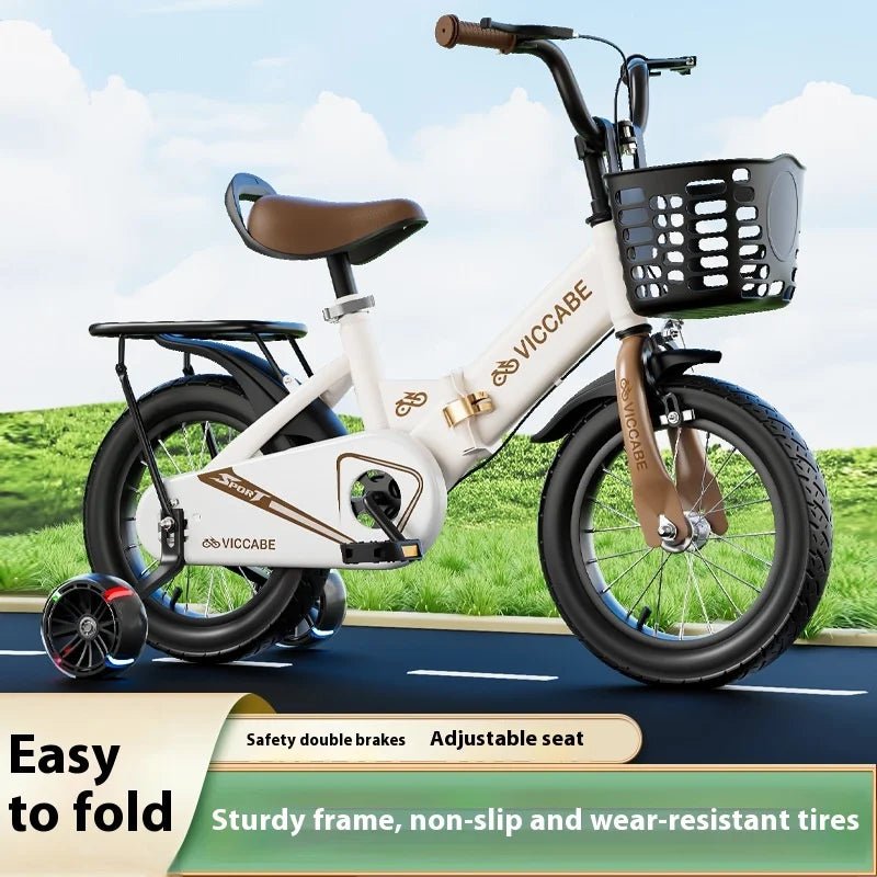 Children's Bicycle2 - 9Year - old children's bicycles for girls and boys, foldable bikes - Walmarkettt.com