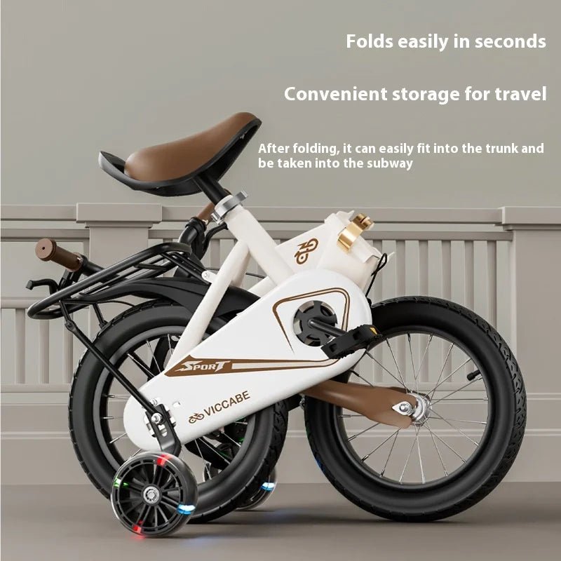 Children's Bicycle2 - 9Year - old children's bicycles for girls and boys, foldable bikes - Walmarkettt.com