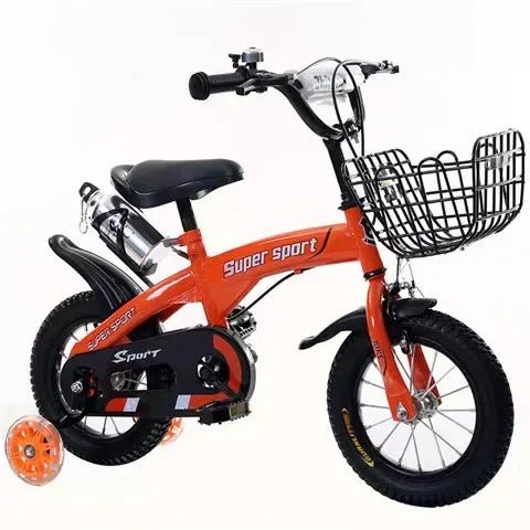 Children's Bicycles for Boys Aged 3 - 10 Years Old Children Girls Children's Bicycles with Flashing Auxiliary Wheels - Walmarkettt.com