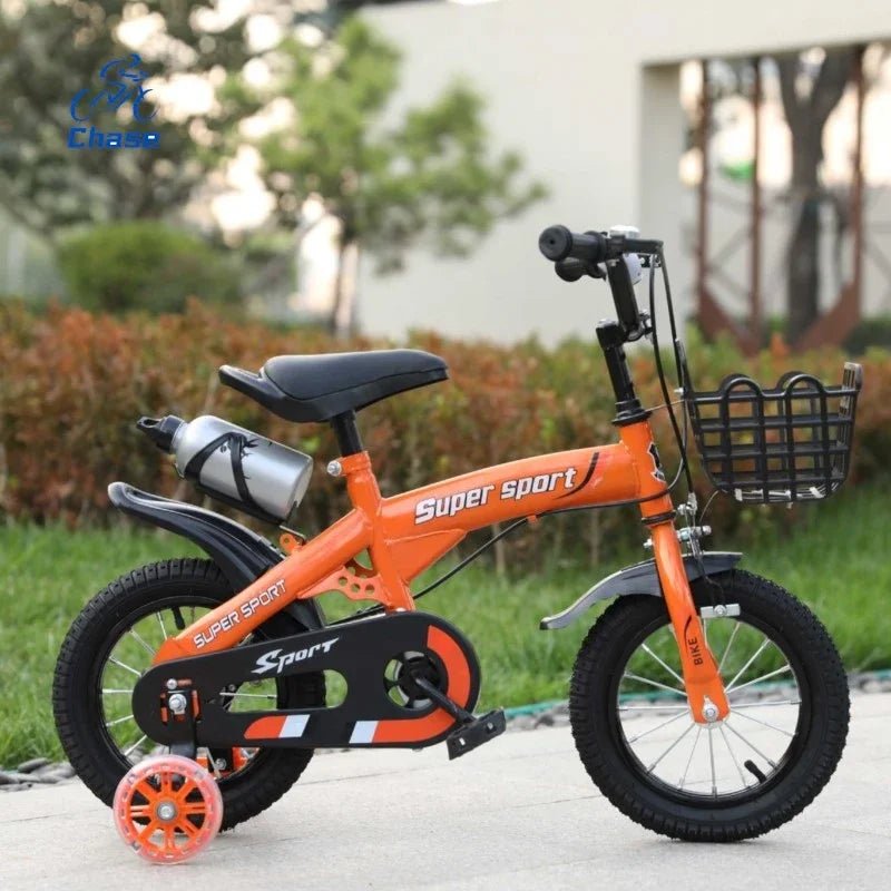 Children's Bicycles for Boys Aged 3 - 10 Years Old Children Girls Children's Bicycles with Flashing Auxiliary Wheels - Walmarkettt.com