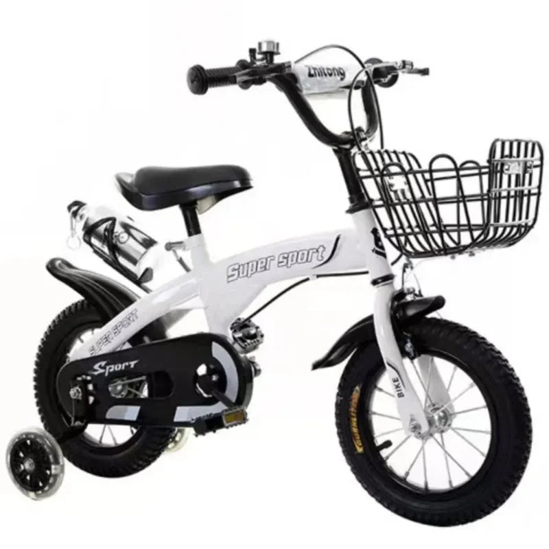 Children's Bicycles for Boys Aged 3 - 10 Years Old Children Girls Children's Bicycles with Flashing Auxiliary Wheels - Walmarkettt.com