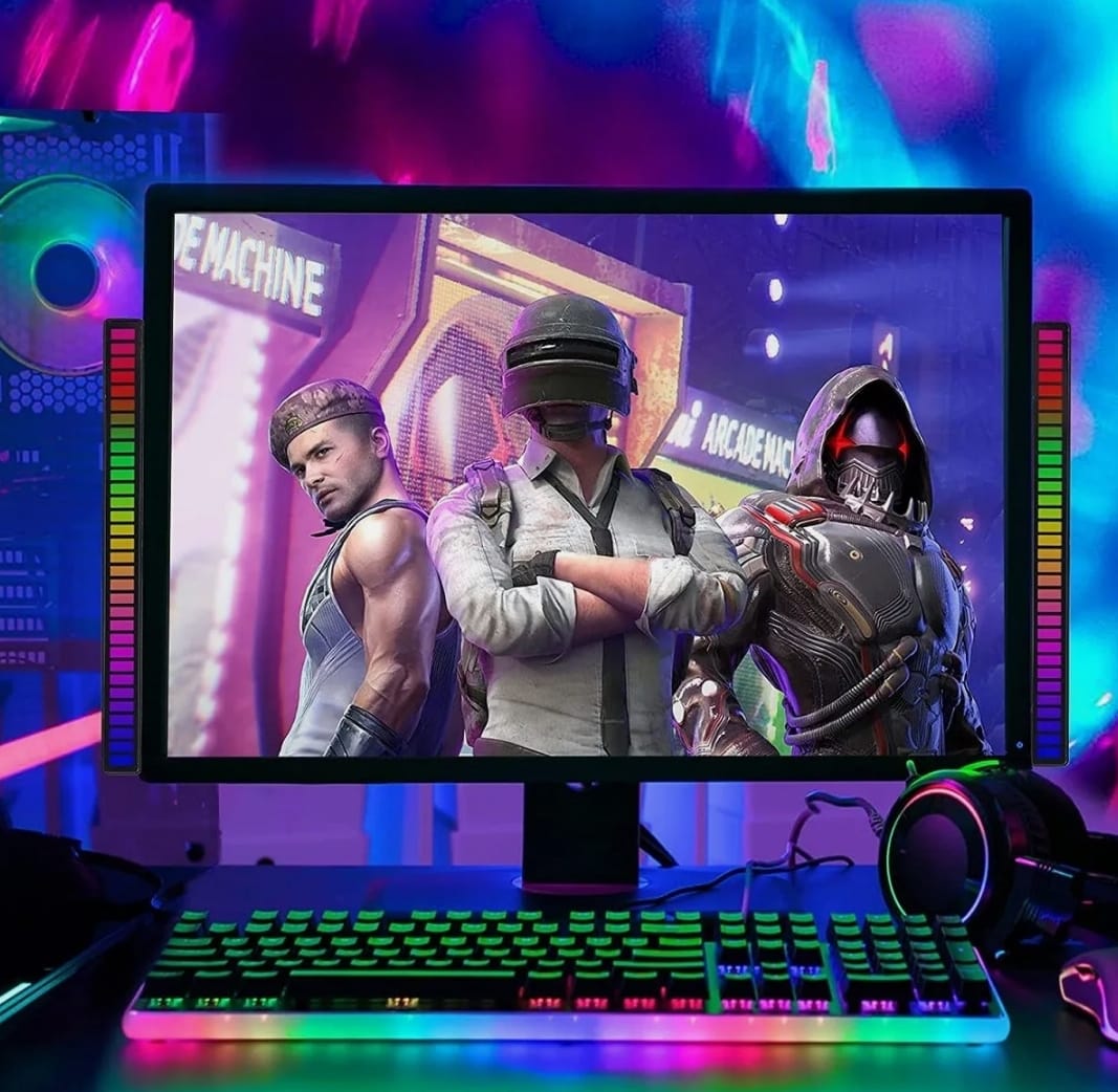 Dragon Sound Reactive Music Light Bar 2 pcs pack - Walmarkettt.com