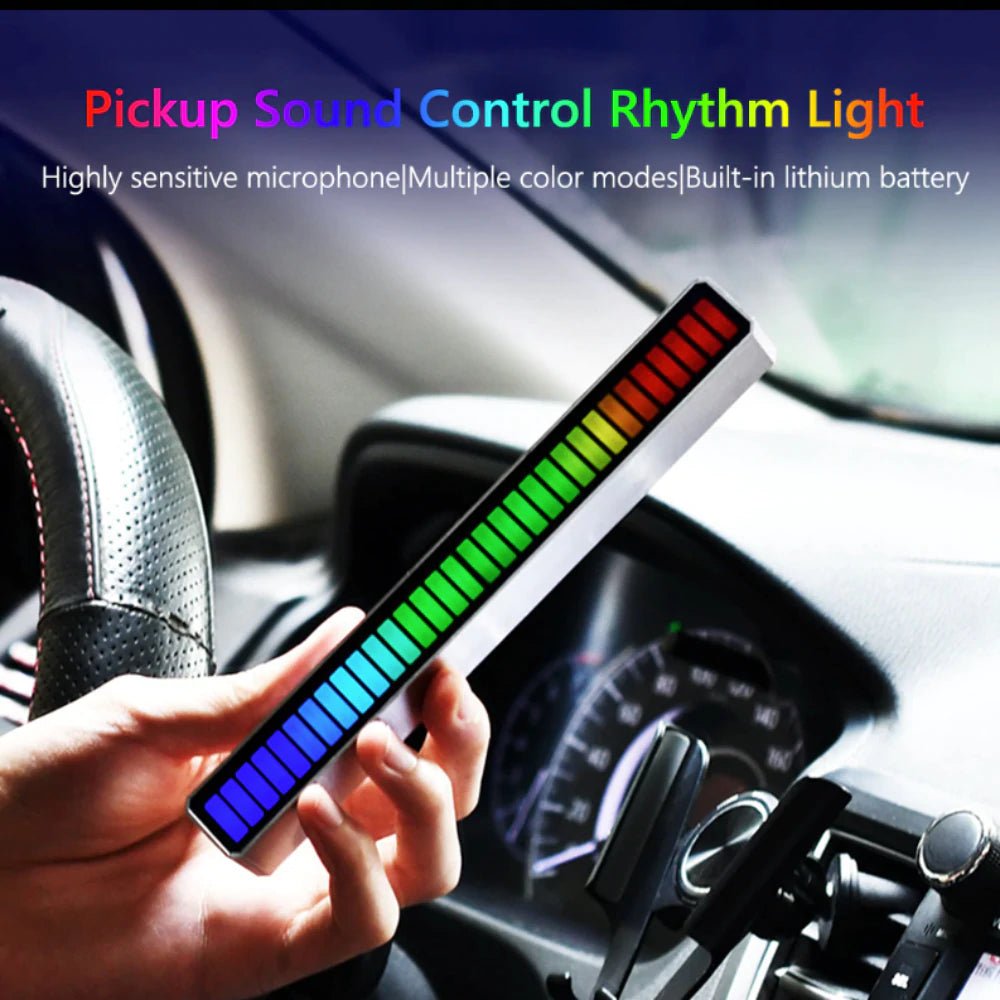 Dragon Sound Reactive Music Light Bar 2 pcs pack - Walmarkettt.com