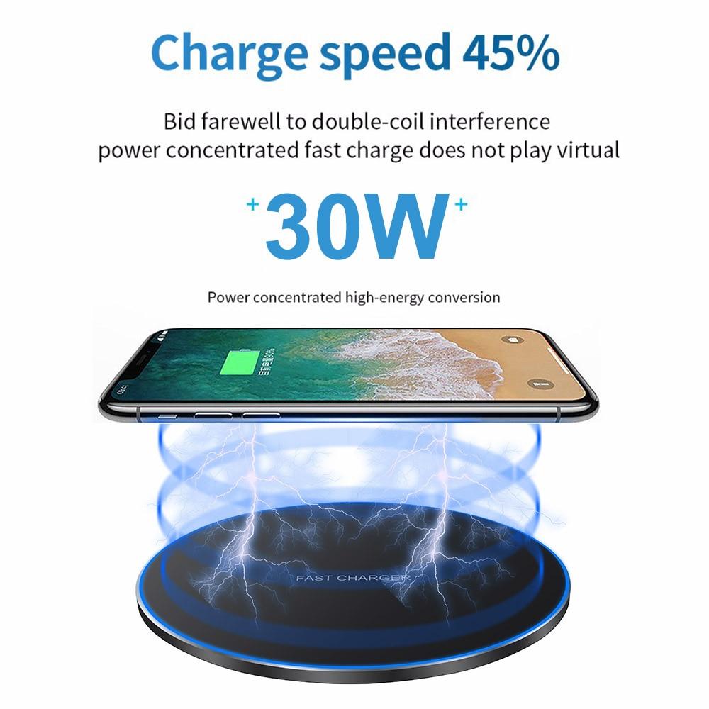 Dragon W9 30W Wireless Charging Pad - Walmarkettt.com
