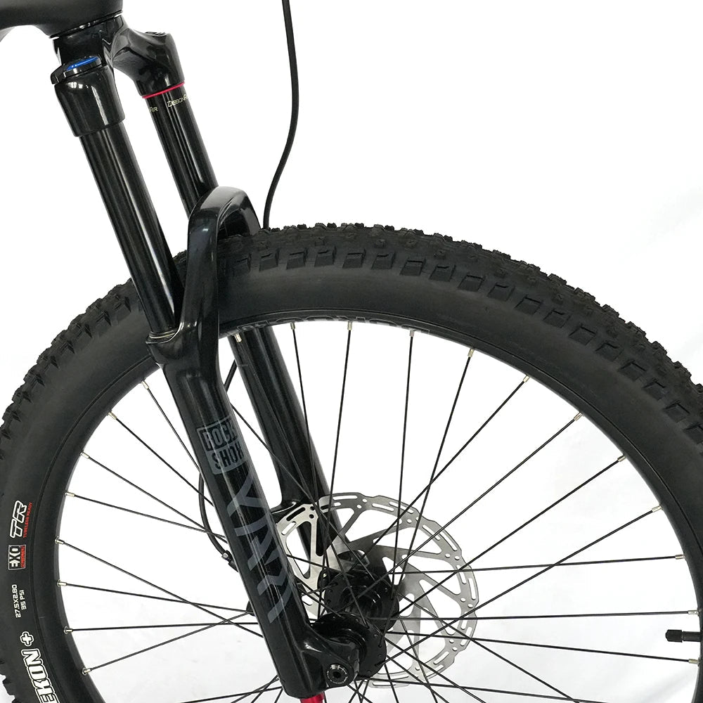 Electric Bicycle 1000W Carbon Electric Mountain Bike Frame Full Suspension Ebike - Walmarkettt.com