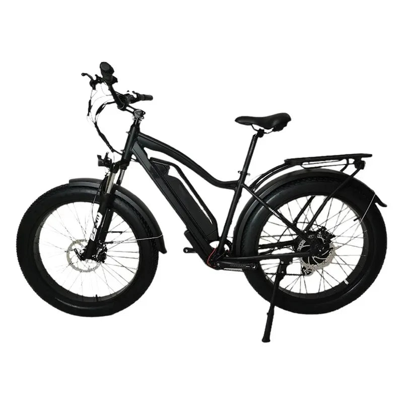 Electric bicycle is equipped with a 1000W powerful motor and 48V15AH safety battery. The 26 - inch E - bike is extremely convenient. - Walmarkettt.com