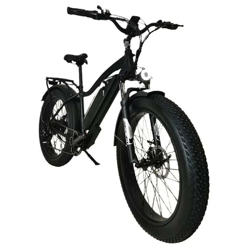 Electric bicycle is equipped with a 1000W powerful motor and 48V15AH safety battery. The 26 - inch E - bike is extremely convenient. - Walmarkettt.com