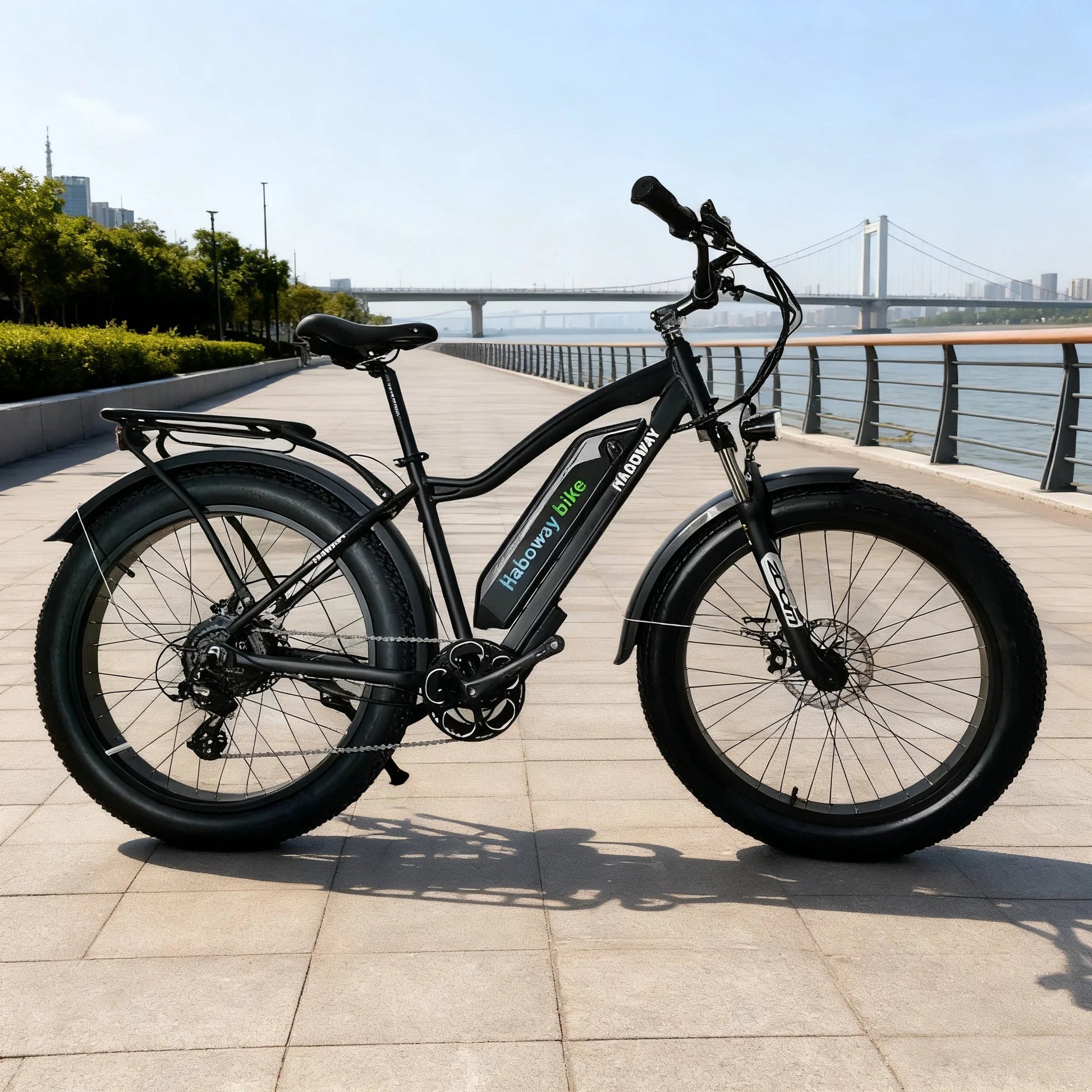 Electric bicycle is equipped with a 1000W powerful motor and 48V15AH safety battery. The 26 - inch E - bike is extremely convenient. - Walmarkettt.com