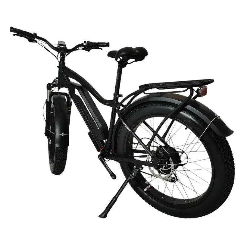 Electric bicycle is equipped with a 1000W powerful motor and 48V15AH safety battery. The 26 - inch E - bike is extremely convenient. - Walmarkettt.com