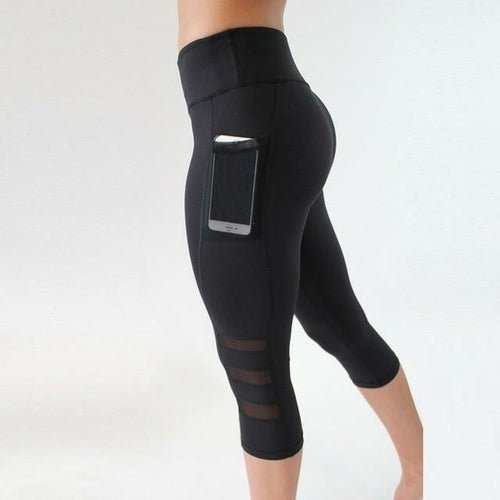 EP Calf - length Pants Capri Pant Sport leggings Women Fitness Yoga Gym - Walmarkettt.com