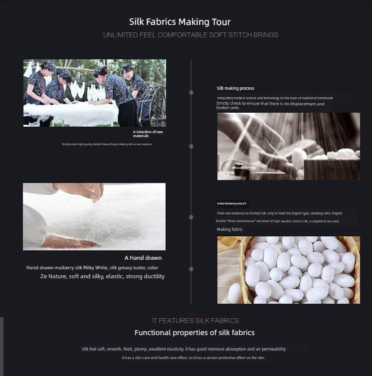 Fashion Mulberry Silk Top Middle - Aged and Elderly Shirt Summer Wear - Walmarkettt.com