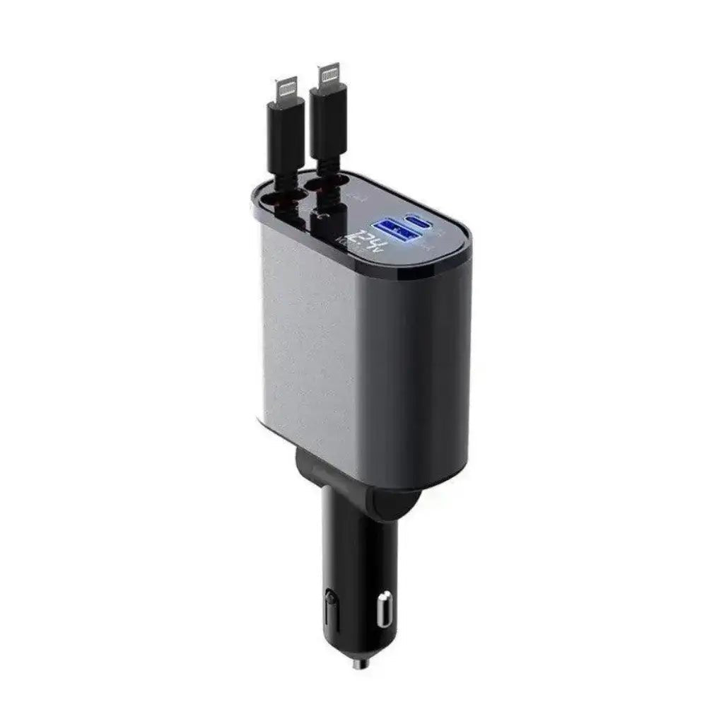 FAST 100W Car Phone Charger Lighter USB And TYPE - C Adapter - Walmarkettt.com