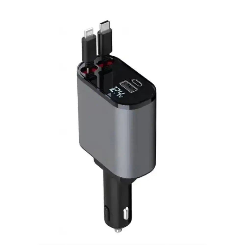 FAST 100W Car Phone Charger Lighter USB And TYPE - C Adapter - Walmarkettt.com