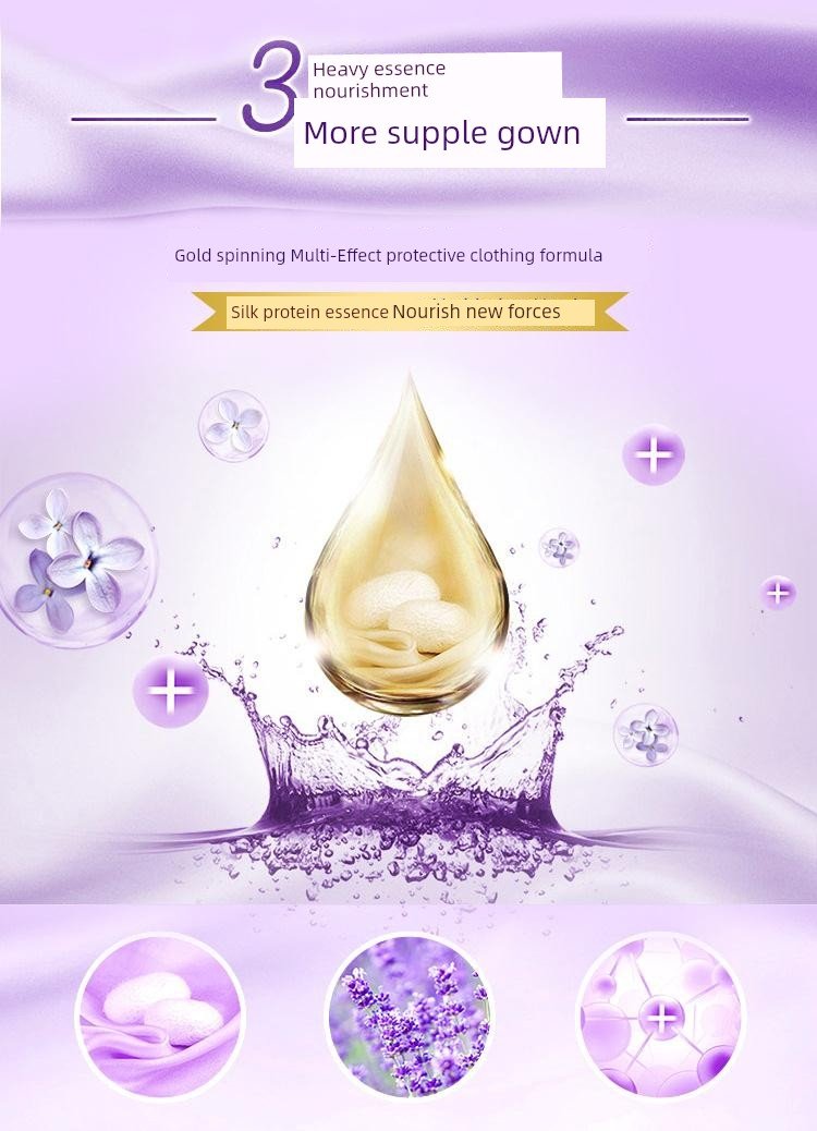 For Home Clothing Clothes Softener Lasting Fragrance Lavender Lasting Fragrance Anti - Static Clothes Soft Care Solution - Walmarkettt.com