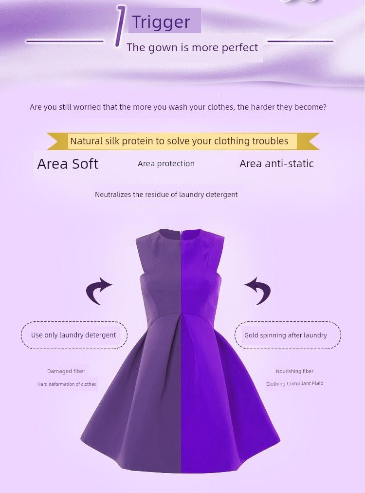 For Home Clothing Clothes Softener Lasting Fragrance Lavender Lasting Fragrance Anti - Static Clothes Soft Care Solution - Walmarkettt.com