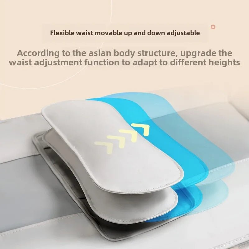 Full Body Massage Mat Mattress Electric Airbag Traction Lumbar Heated Kneading Neck Massager Vibration with Remote Controlle - Walmarkettt.com