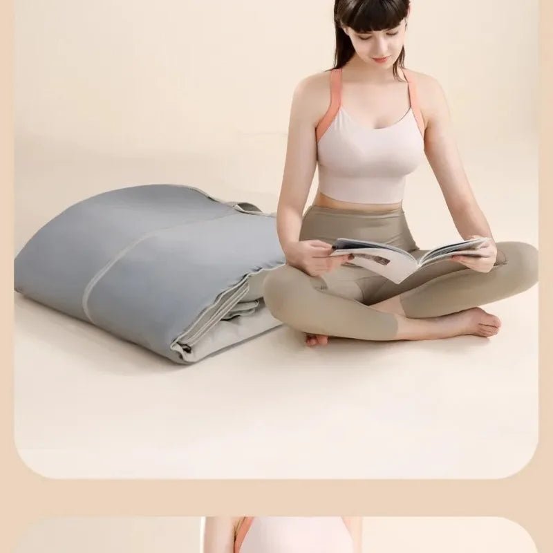 Full Body Massage Mat Mattress Electric Airbag Traction Lumbar Heated Kneading Neck Massager Vibration with Remote Controlle - Walmarkettt.com