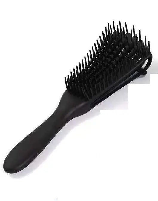 Hair Brush Scalp Massage Comb Hairbrush Bristle&Nylon Women Wet Curly Detangle Hair glove for Salon Hairdressing Styling Tools - Walmarkettt.com