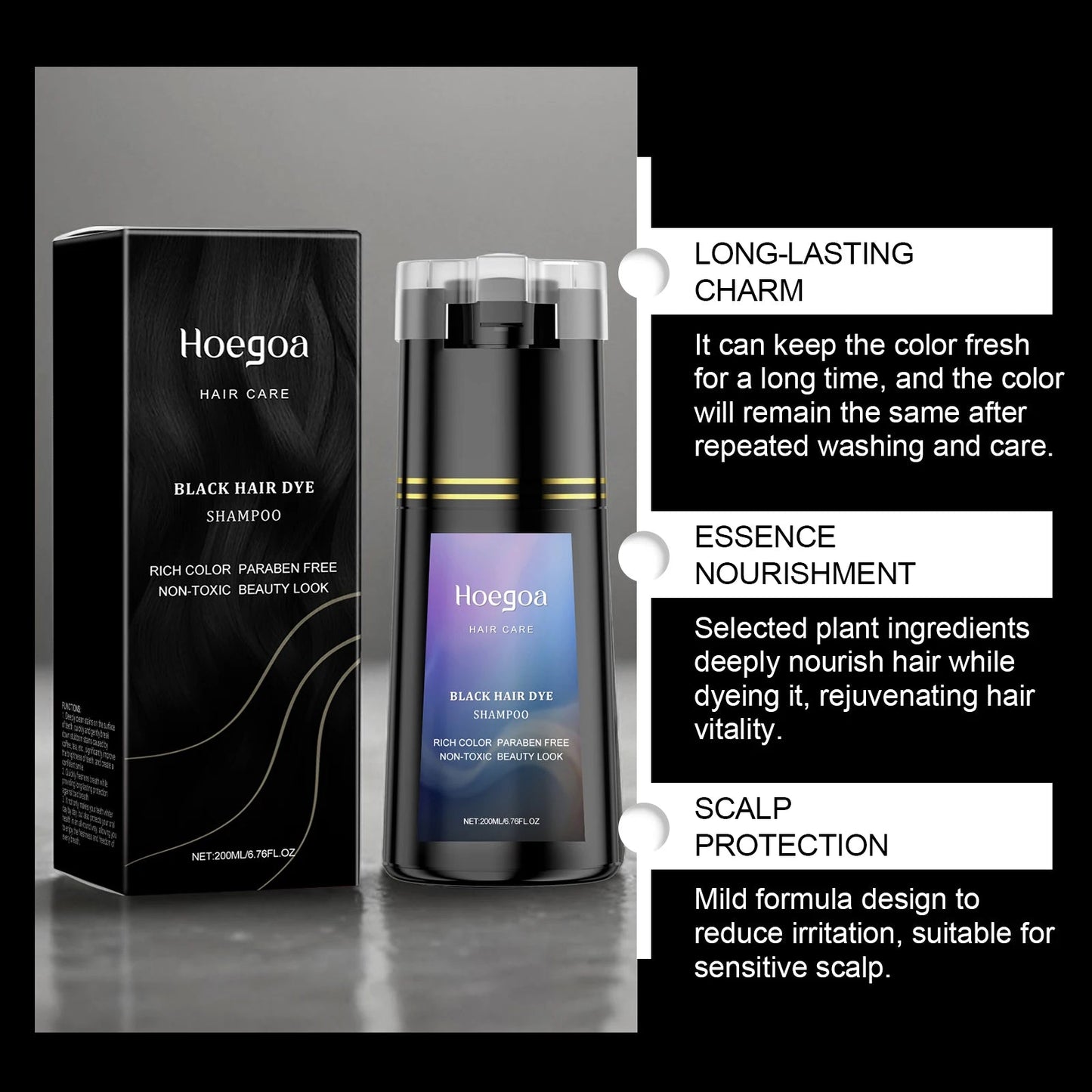 Hair Care Shampoo Series - DIY Trendy Shampoo for Vibrant, Long - Lasting Color, Gentle Hair Care, Nourishment and Smoothness - Walmarkettt.com