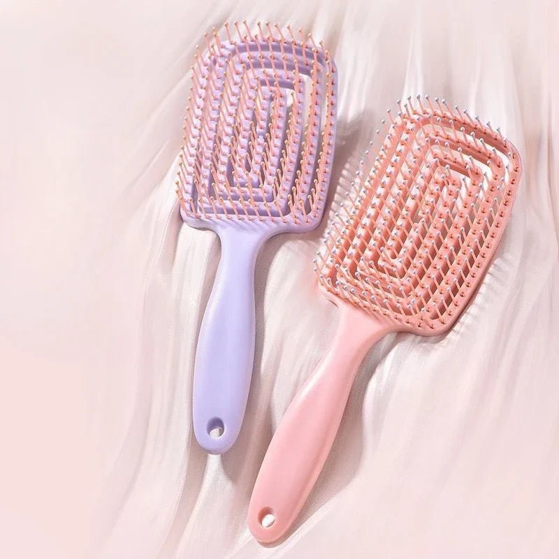 Hair Scalp Massage Comb Hair Brush Anti - static Wet Dry Curly Detangler Hairbrush Salon Hair Styling Tool for Women Men New - Walmarkettt.com