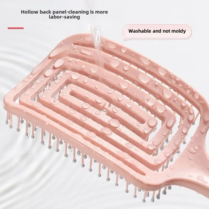 Hair Scalp Massage Comb Hair Brush Anti - static Wet Dry Curly Detangler Hairbrush Salon Hair Styling Tool for Women Men New - Walmarkettt.com
