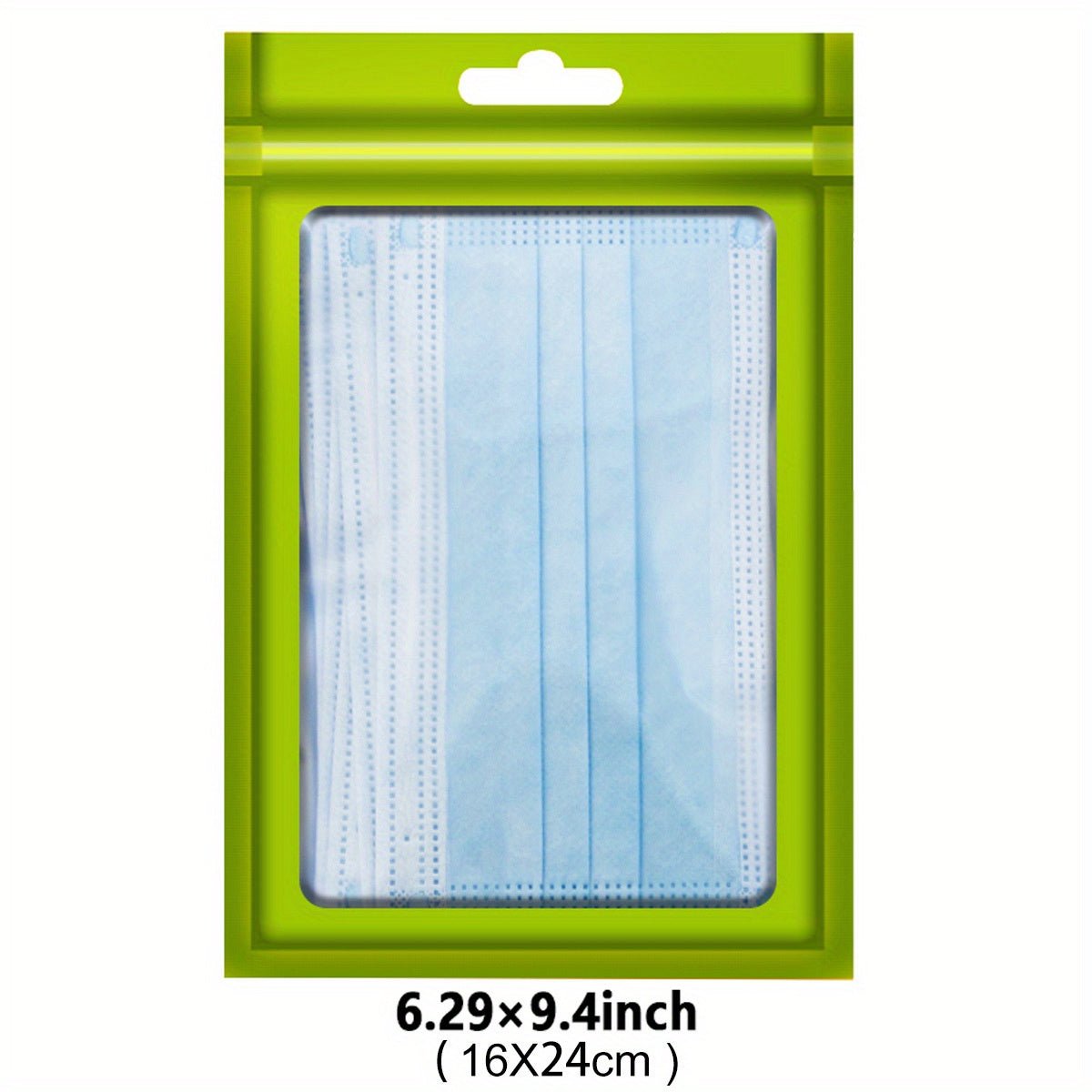 [Holographic Zipper Lock Bags] 100 - Pack Holographic Zipper Lock Resealable Bags | Moisture - Proof Aluminum Foil Polyester Film Flat Transparent Window Pouch for Electronics/Jewelry/Cosmetics Organization, 4 Size Options, Non - f - Walmarkettt.com