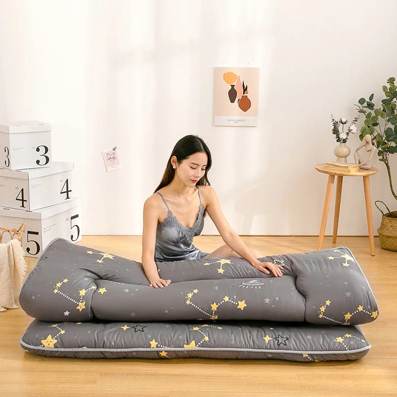 Japanese - style thickened tatami mattress lazy bedroom floor artifact foldable mats household bed mattress floor sleeping pad - Walmarkettt.com