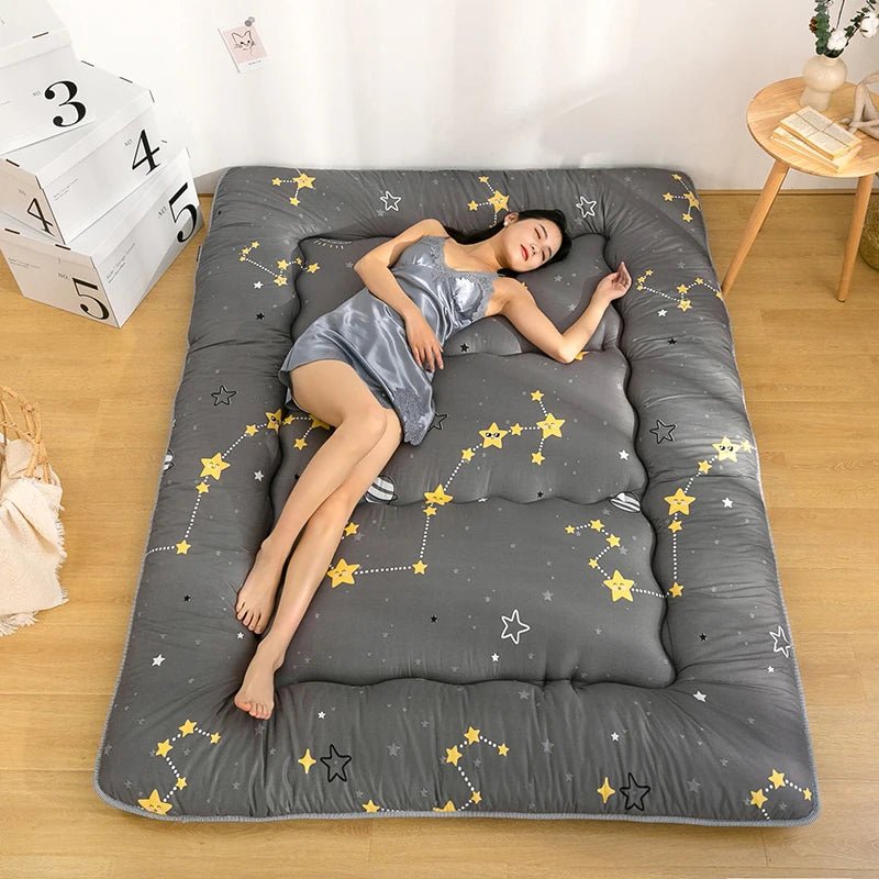 Japanese - style thickened tatami mattress lazy bedroom floor artifact foldable mats household bed mattress floor sleeping pad - Walmarkettt.com