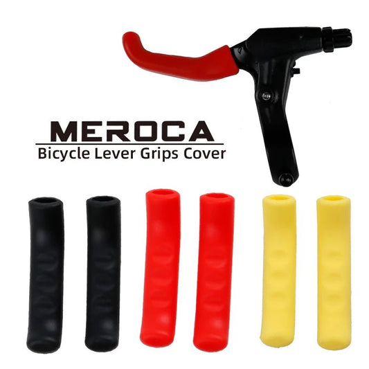 MEROCA 1Pair Bike Brake Lever Protective Silicone Bicycle Lever Grips Bicycle Brake Handle Cover Bicycle Accessories - Walmarkettt.com