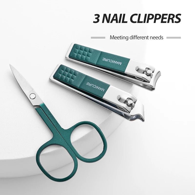 Nail Scissors Set Household High End Mens And Womens Special Nail Clippers Manicure Beauty Tools 6 Piece Portable Household - Walmarkettt.com