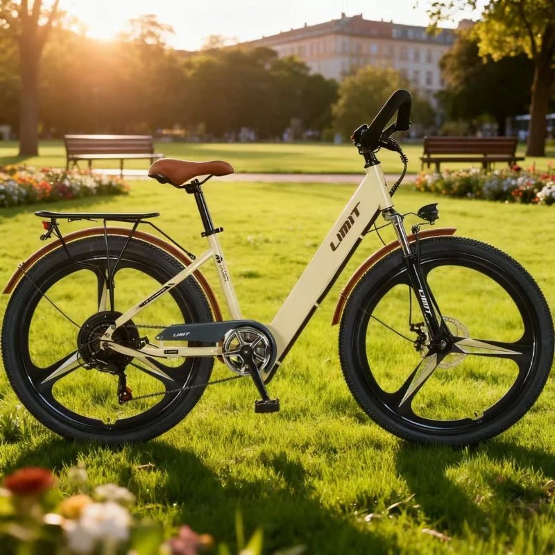 New fashionable E - bike, 26 - inch urban commuter electric bicycle for adults, 400W brushless motor, 48V20AH battery electric moped - Walmarkettt.com