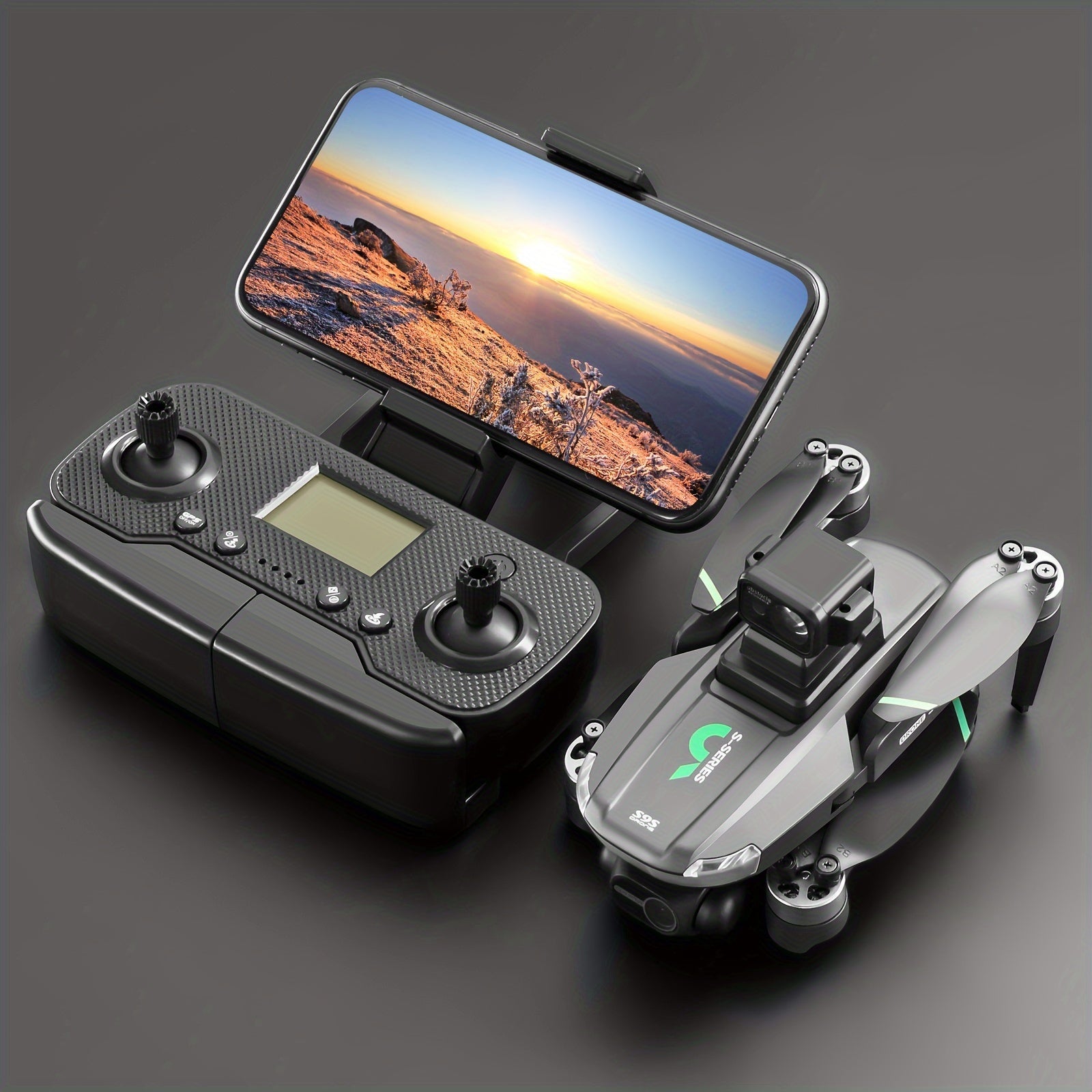 New S9S Aerial Photography, Drone GPS Positioning Return, Compliant With Aviation Authority Requirements, High - definition Pixels, Stable Dual Axis Pan Tilt Camera, Boutique Gift Remote - controlled Aircraft, No FAA Registration - Walmarkettt.com