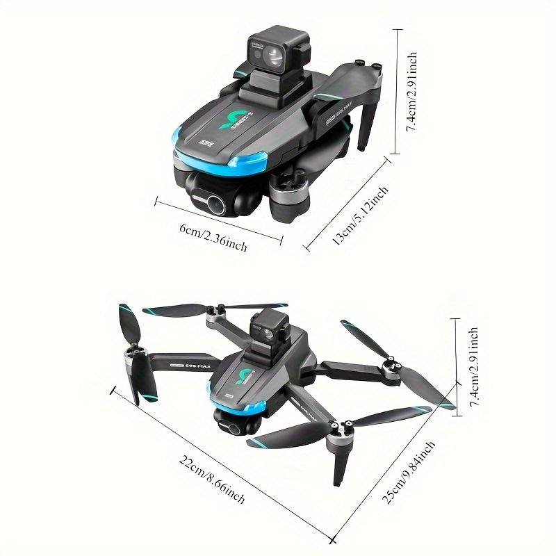 New S9S Aerial Photography, Drone GPS Positioning Return, Compliant With Aviation Authority Requirements, High - definition Pixels, Stable Dual Axis Pan Tilt Camera, Boutique Gift Remote - controlled Aircraft, No FAA Registration - Walmarkettt.com
