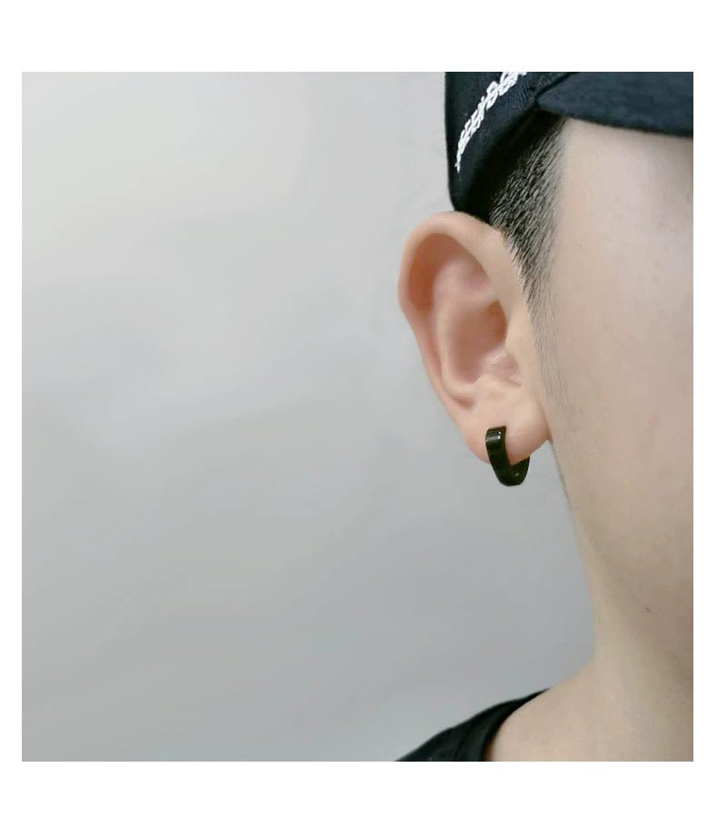 Ornament Design Personalized Titanium Steel Non - Fading Earrings - Walmarkettt.com