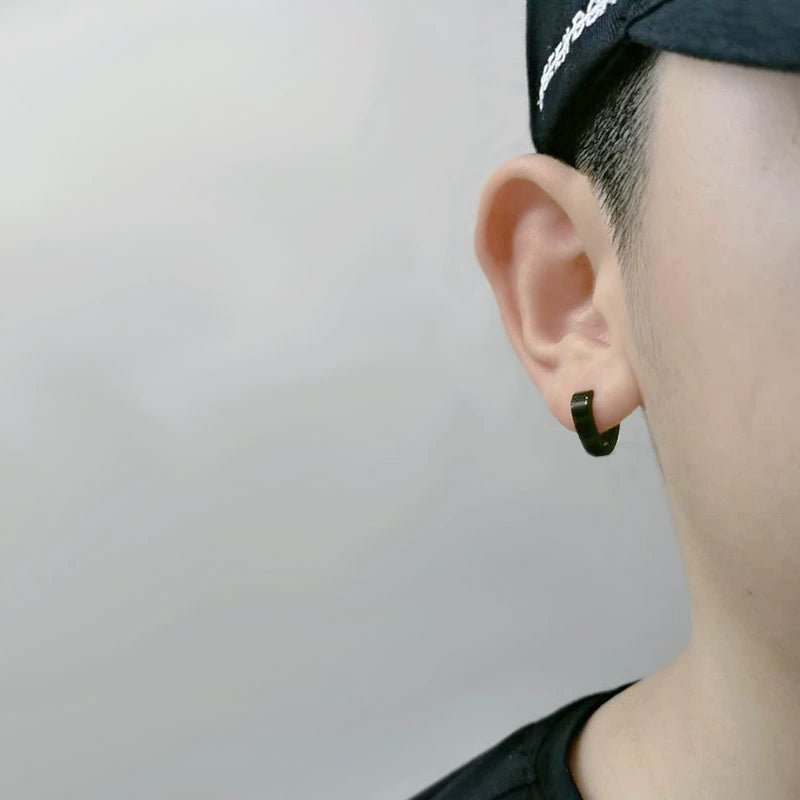 Ornament Design Personalized Titanium Steel Non - Fading Earrings - Walmarkettt.com