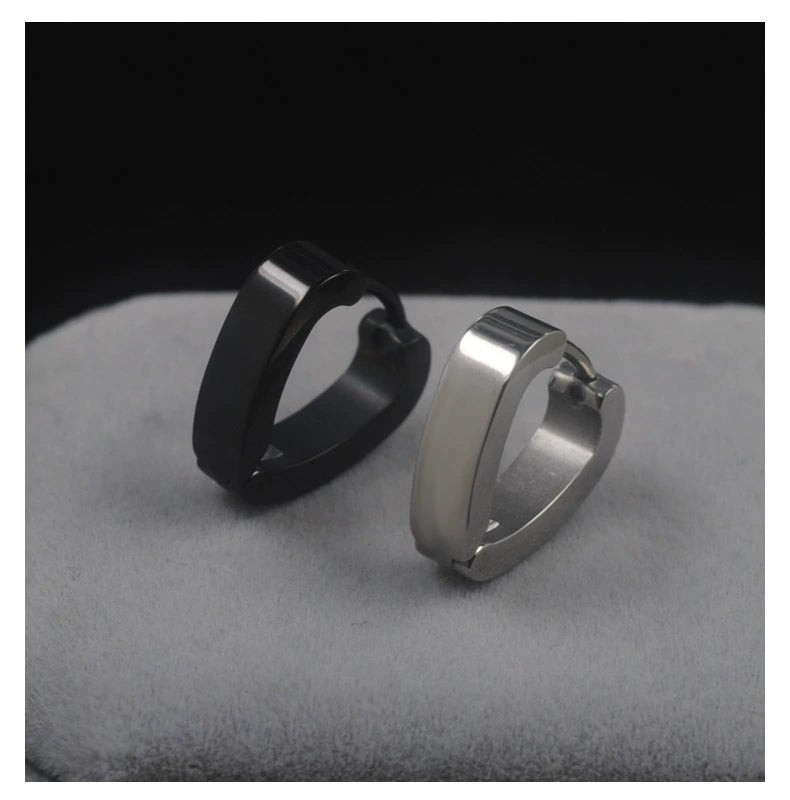 Ornament Design Personalized Titanium Steel Non - Fading Earrings - Walmarkettt.com