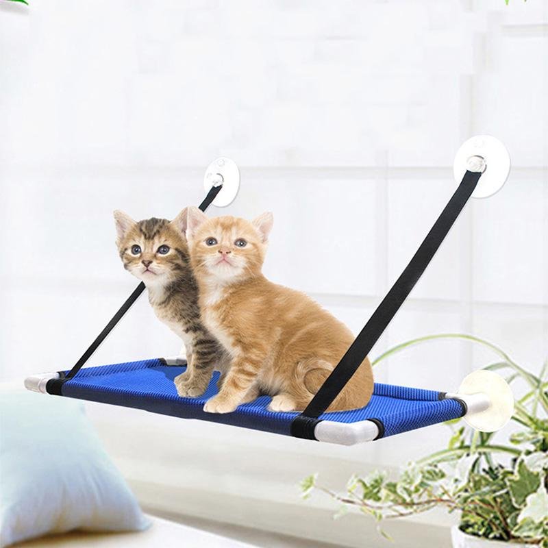 Pet Hammock Cat Basking Window Mounted Seat Home Suction Cup Hanging - Walmarkettt.com
