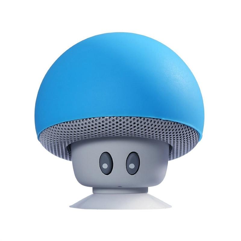 Portable Wireless Mushroom Bluetooth Speakers with Built - in Mic and - Walmarkettt.com