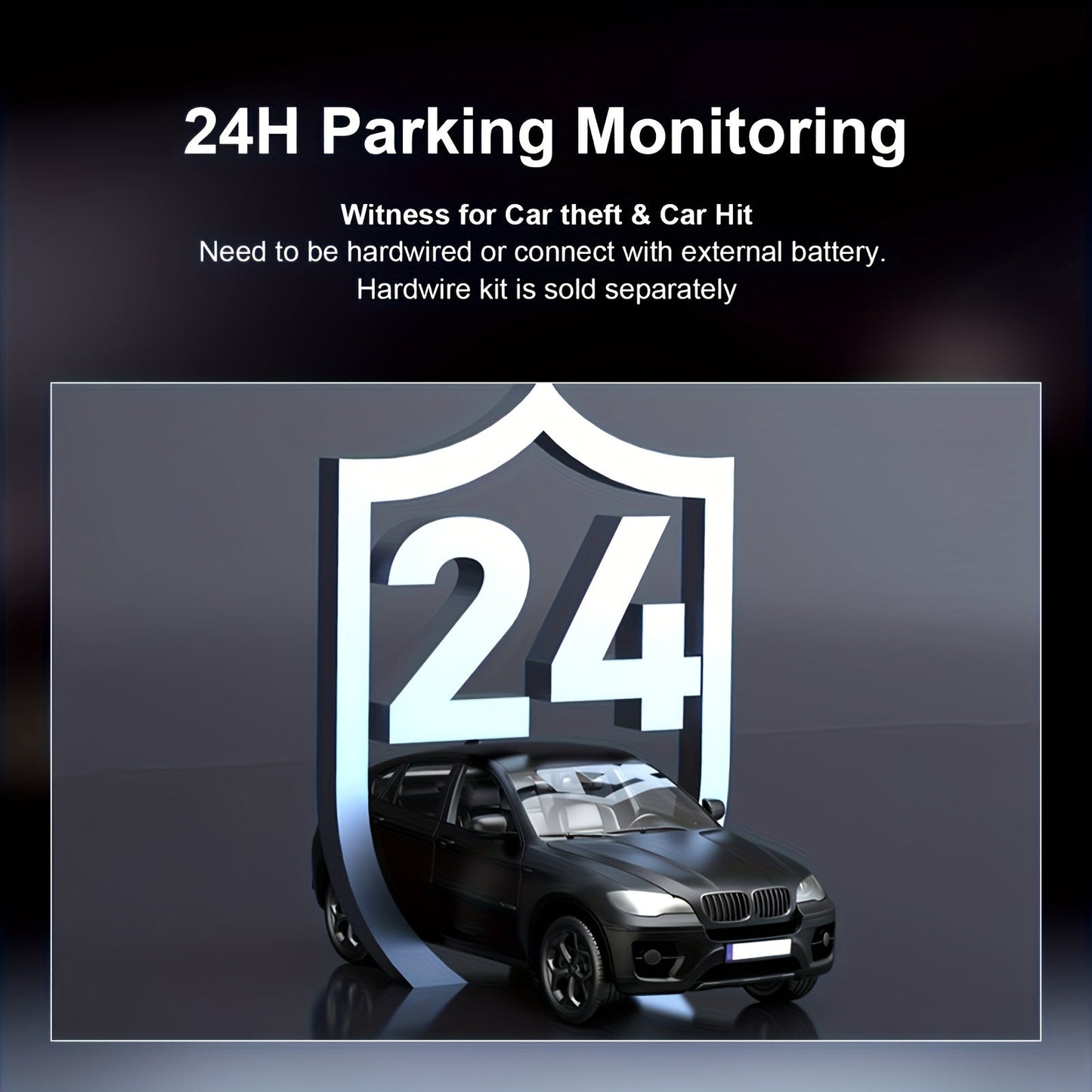 Smart 4K UHD Dual Dash Cam For Cars Touch Screen & APP Control, Front 4K+Rear 1080P, 170° Wide Angle, Super Night Vision, Built - in Wi - Fi GPS, WDR/HDR - Walmarkettt.com