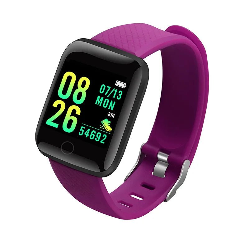 Smartwatch Men Women Wristwatches Smart Watch Message Fitness Monitor Bracelet Birthday Gift Electronic Clock For Android IOS - Walmarkettt.com