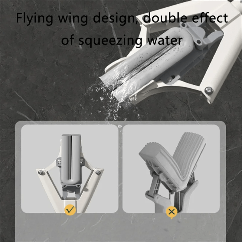 SOFT - Hand - Washable Collodion Mop, Mini Mop Portable Self - Squeeze Small Mop, Mini Mop For Kitchen Counter, Portable Mini Mop - Walmarkettt.com