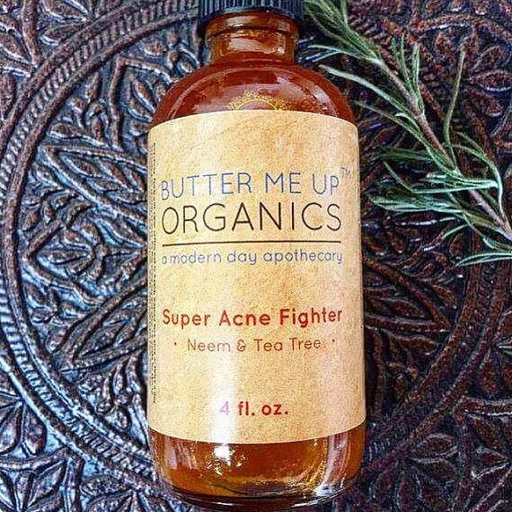 Super Acne Fighter / Organic Acne Treatment / Acne - Walmarkettt.com