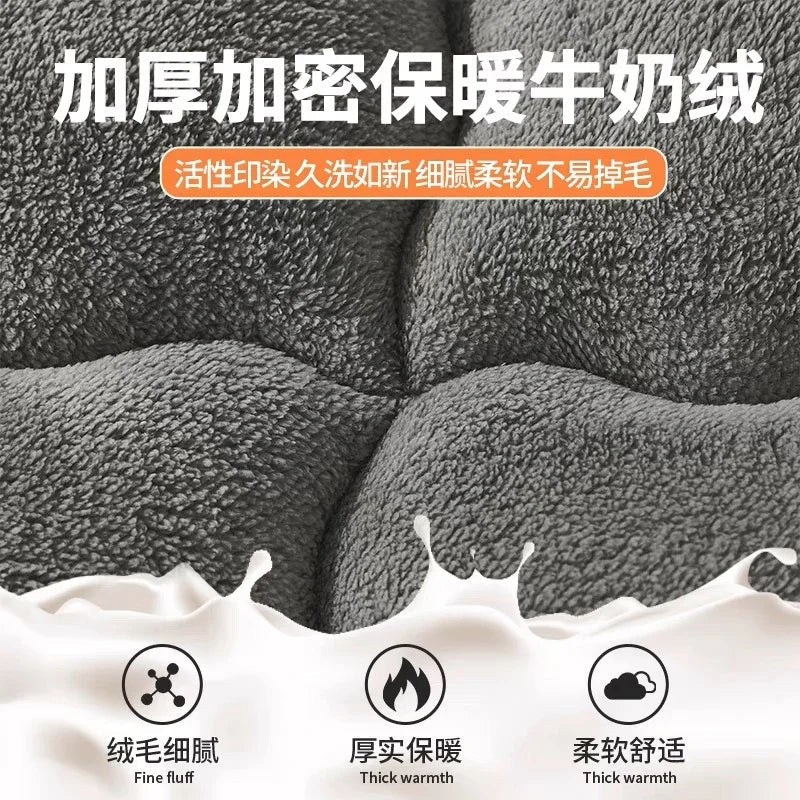Tatami Floor Comfortable Mattress Upholstery Student Dormitory Thicken Single Double soy fiber Mattress Household Bed Mattresses - Walmarkettt.com
