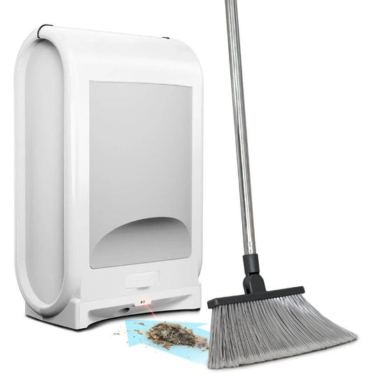 Touchless Vacuum Automatic Dustpan - Ultra Fast & Powerful - Great For Sweeping Salon Pet Hair Food Dirt Kitchen - Walmarkettt.com