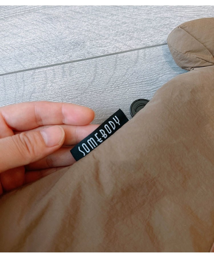 Tricolor Patch Biscuit Bear Cartoon Large Capacity Shoulder Bag - Walmarkettt.com