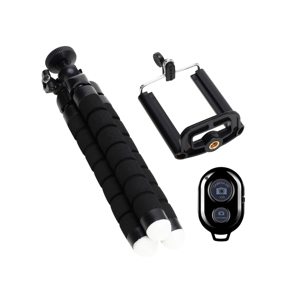 Tripods Tripod For Phone Mobile Camera Holder Clip Smartphone Monopod Tripe Stand Octopus Mini Tripod Stativ For Phone - Walmarkettt.com