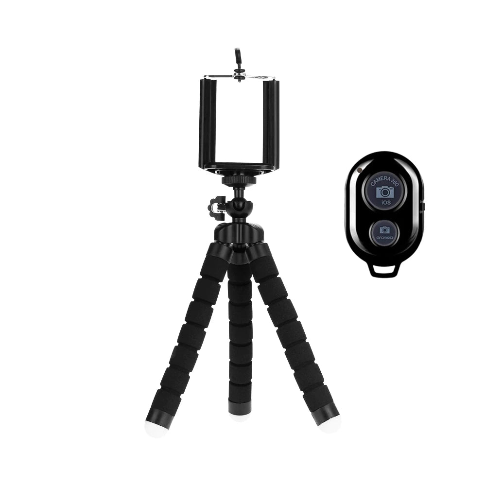 Tripods Tripod For Phone Mobile Camera Holder Clip Smartphone Monopod Tripe Stand Octopus Mini Tripod Stativ For Phone - Walmarkettt.com
