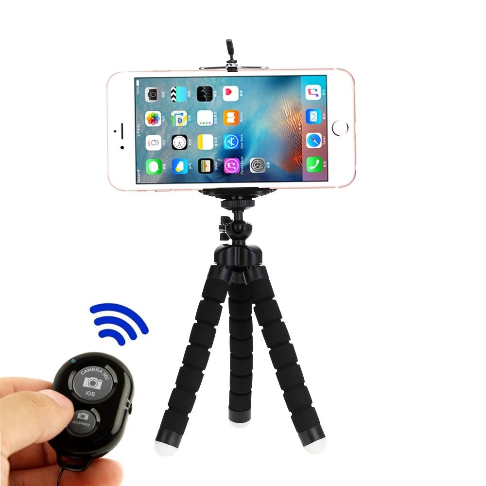 Tripods Tripod For Phone Mobile Camera Holder Clip Smartphone Monopod Tripe Stand Octopus Mini Tripod Stativ For Phone - Walmarkettt.com