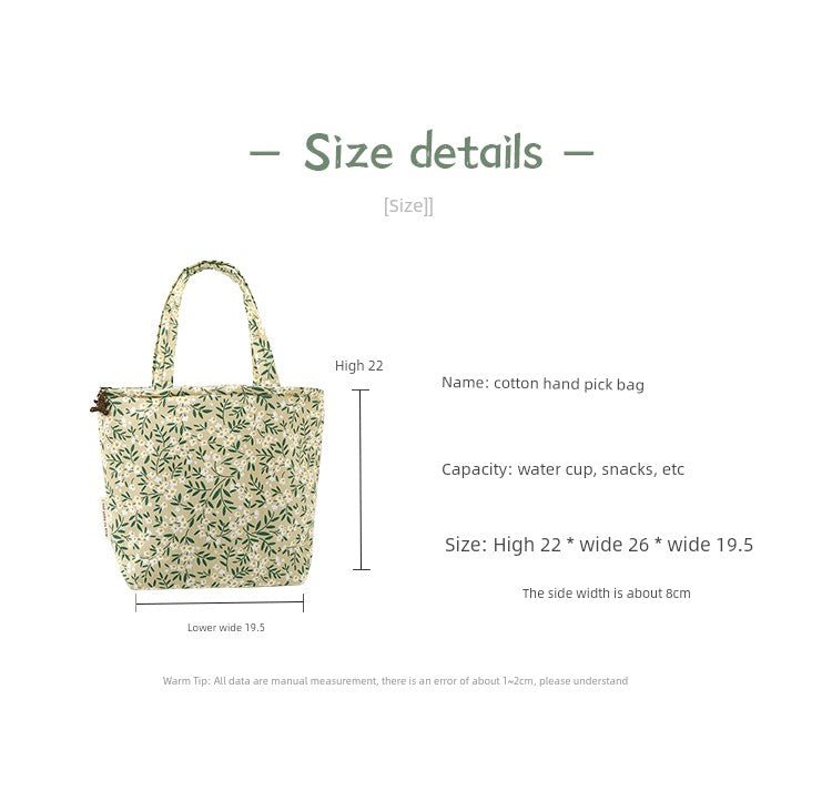 Upgraded Version Thickened Medium Cotton Small Work Clothing Hand Bag - Walmarkettt.com